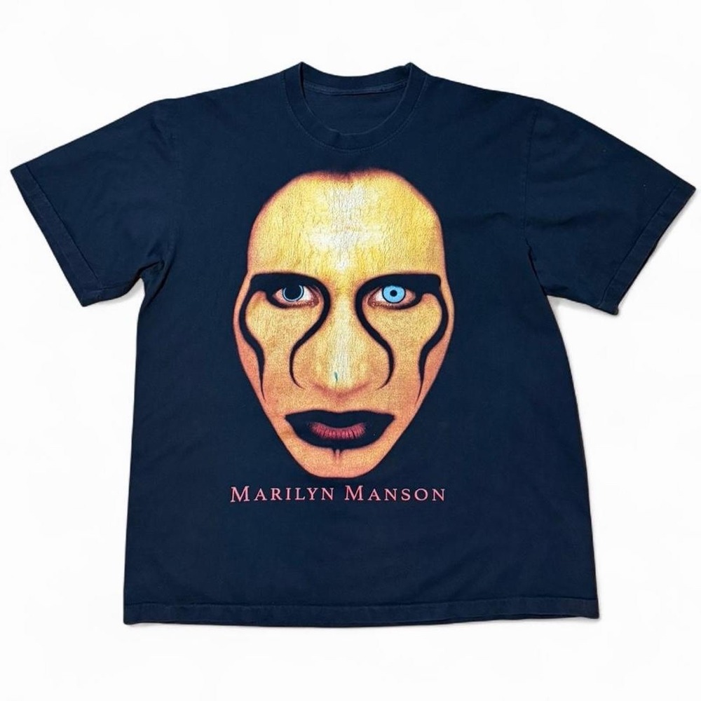 Vintage 90s Marilyn Manson Sex Is Dead Antichrist Superstar Tour Band T-shirt XL